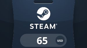 Steam Wallet USD 65 Подарочная карта US