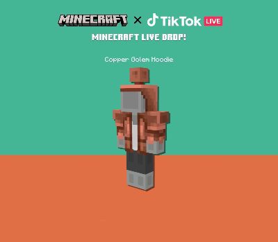 Minecraft Java & Bedrock Edition -  Copper Core Twitch Skin DLC PC CD Key