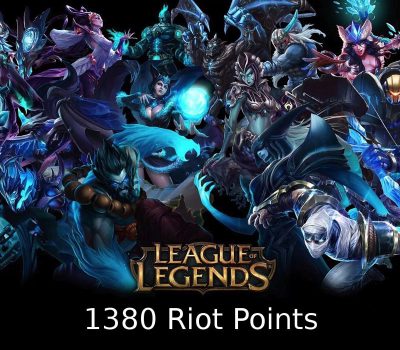 League of Legends 1380 RP Предоплаченная карта NA