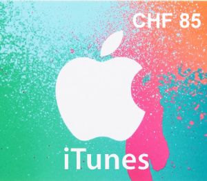 iTunes CHF 85 Карта CH