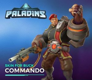 Paladins - Buck Commando Skin Digital Download Ключ