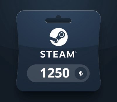 Steam Wallet TRY 1250 Подарочная карта TR
