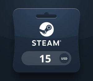 Steam Wallet USD 15 Подарочная карта KG