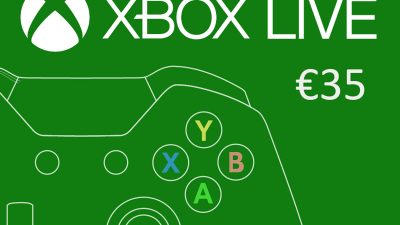 XBOX Live €35 Предоплаченная карта DE