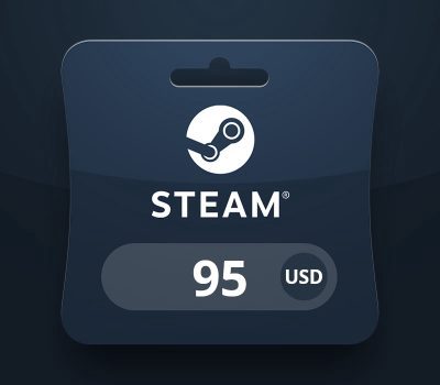 Steam Wallet USD 95 Подарочная карта US