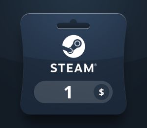 Steam Wallet USD 1 Подарочная карта OM