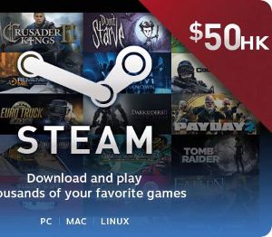 Steam Hong Kong — 50 HKD