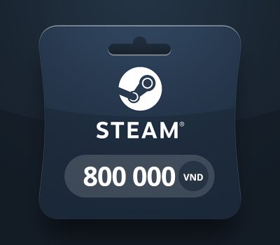Steam Wallet VND 800 000 Подарочная карта VN