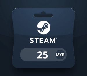 Steam Wallet MYR 25 Подарочная карта MY