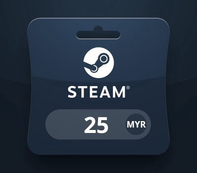 Steam Wallet MYR 25 Подарочная карта MY