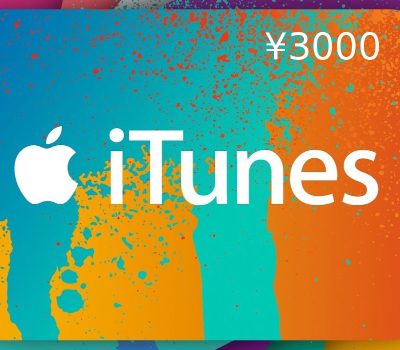 iTunes JPY 3000 Карта JP