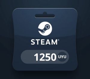Steam Wallet UYU 1250 Подарочная карта UY