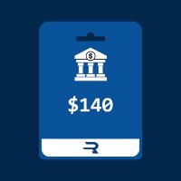 Rewarble Bank Transfer USD 140 Подарочная карта