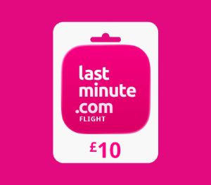 Lastminute.com Flight GBP 10 Подарочная карта UK