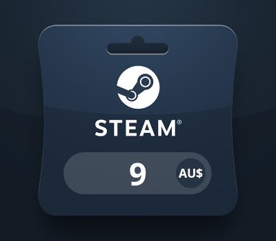 Steam Wallet AUD 9 Подарочная карта AU
