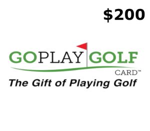 Go Play Golf $200 Подарочная карта US