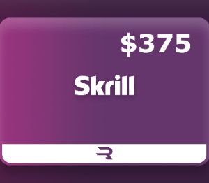 Rewarble Skrill USD 375 Подарочная карта