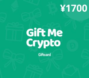 Gift Me Crypto CNY 1700 Подарочная карта