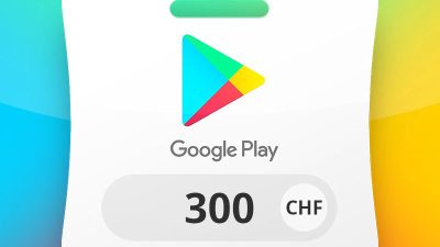 Google Play CHF 300 Подарочная карта CH