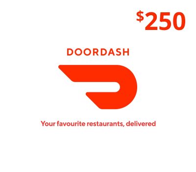 DoorDash USD 250 Подарочная карта US