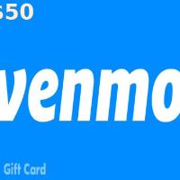 Venmo USD 50 Подарочная карта US