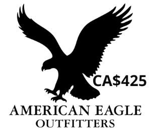 American Eagle CAD 425 Подарочная карта CA