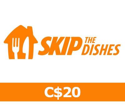 SkipTheDishes C$20 Подарочная карта CA