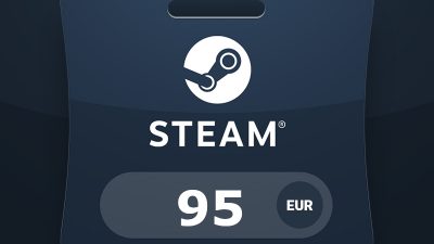 Steam Карта пополнения €95 EU Код активации