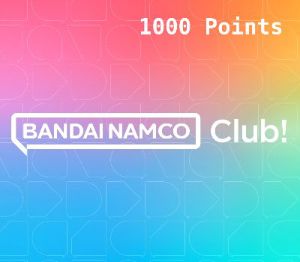 Bandai Namco Club! 1000 points Подарочная карта