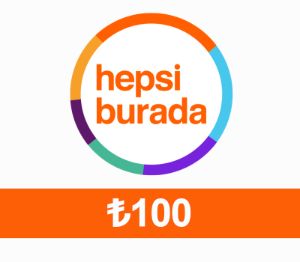 Hepsiburada ₺100 Подарочная карта TR