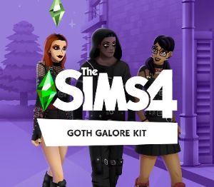 The Sims 4 - Goth Galore Kit DLC EA App Ключ