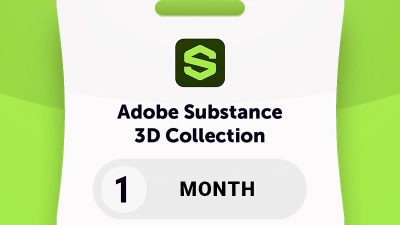 Adobe Substance 3D Коллекция - 1 мес. подписка Ключ RoW