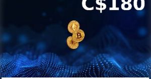 Rewarble Crypto CAD 180 Подарочная карта