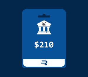 Rewarble Bank Transfer USD 210 Подарочная карта