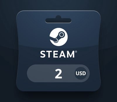 Steam Wallet USD 2 Подарочная карта US