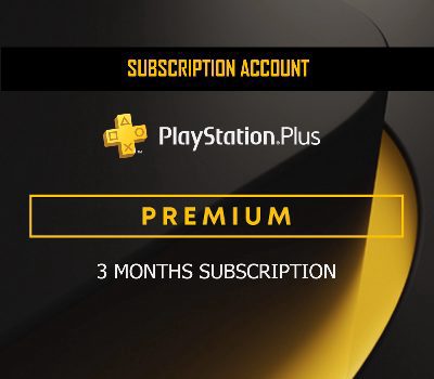 PlayStation Plus Premium 3 мес. Subscription Аккаунт