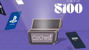 Ozchest $100 Подарочная карта