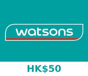 Watsons HK$50 Подарочная карта HK