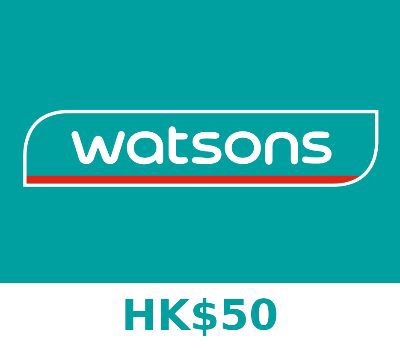 Watsons HK$50 Подарочная карта HK