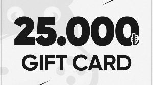 HipopoTamya ₺25,000 Подарочная карта