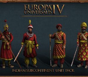 Europa Universalis IV - Indian Subcontinent Unit Pack DLC EU Steam Ключ