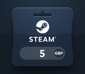 Steam Wallet GBP 5 Подарочная карта UK