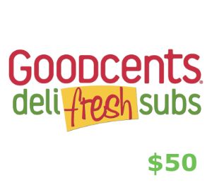 Goodcents Deli Fresh Subs $50 Подарочная карта US
