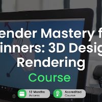 Blender Mastery for Beginners: 3D Design & Rendering Alpha Academy Code