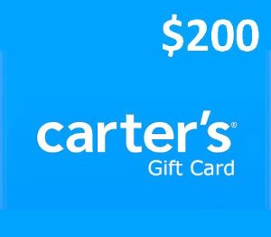 Carter's $200 Подарочная карта US