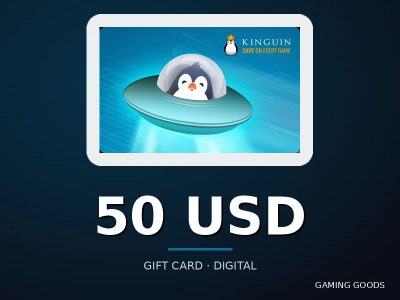 Kinguin Подарочная карта USD — 50 USD