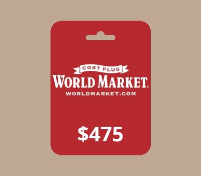 Cost Plus World Market USD 475 Gift Card US