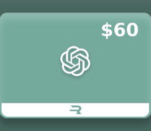 Rewarble ChatGPT $60 Подарочная карта