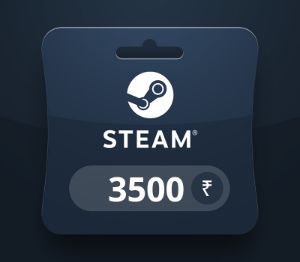 Steam Wallet INR 3500 Подарочная карта IN
