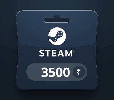 Steam Wallet INR 3500 Подарочная карта IN